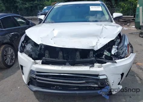 2017 Toyota Highlander Limited Platinum z USA, uszkodzony, nr VIN 5TDDZRFH6HS460930